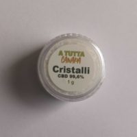 Cristalli isolati di cbd puro